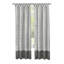 Panneau de rideau simple semi-transparent avec pattes Abbieleigh-97832047-97832051