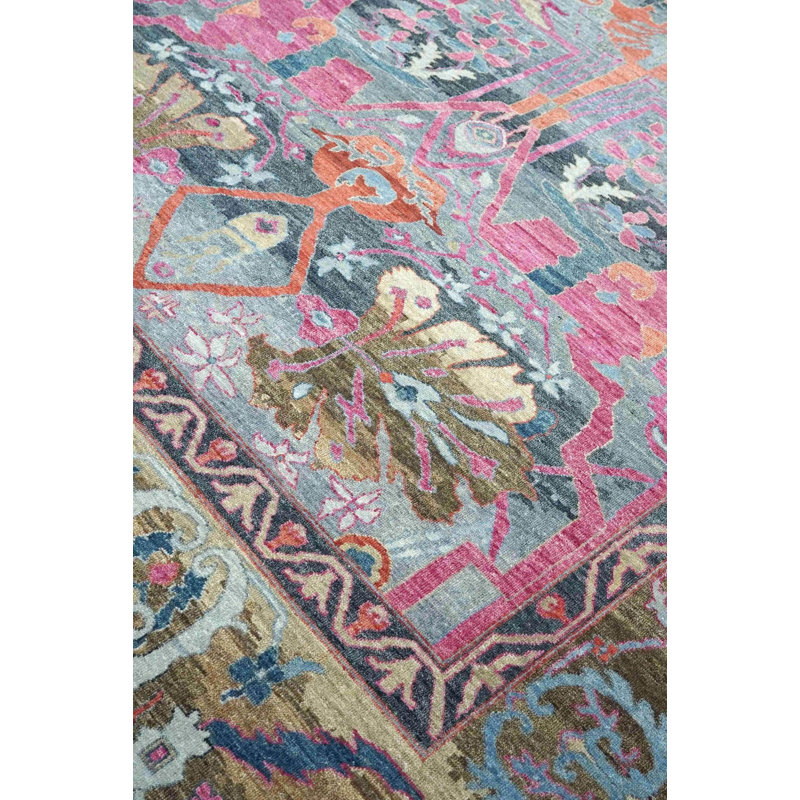 Rajasthan One-of-a-Kind Rectangle 9'1" X 12'1" Area Rug