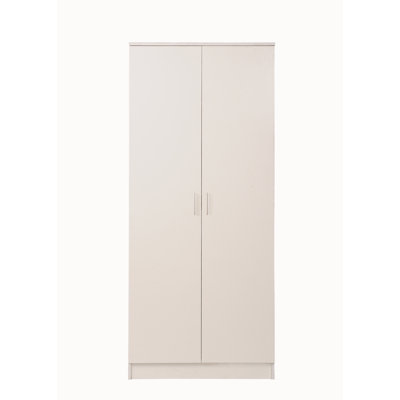 Deanda 2 Door Manufactured Wood Wardrobe