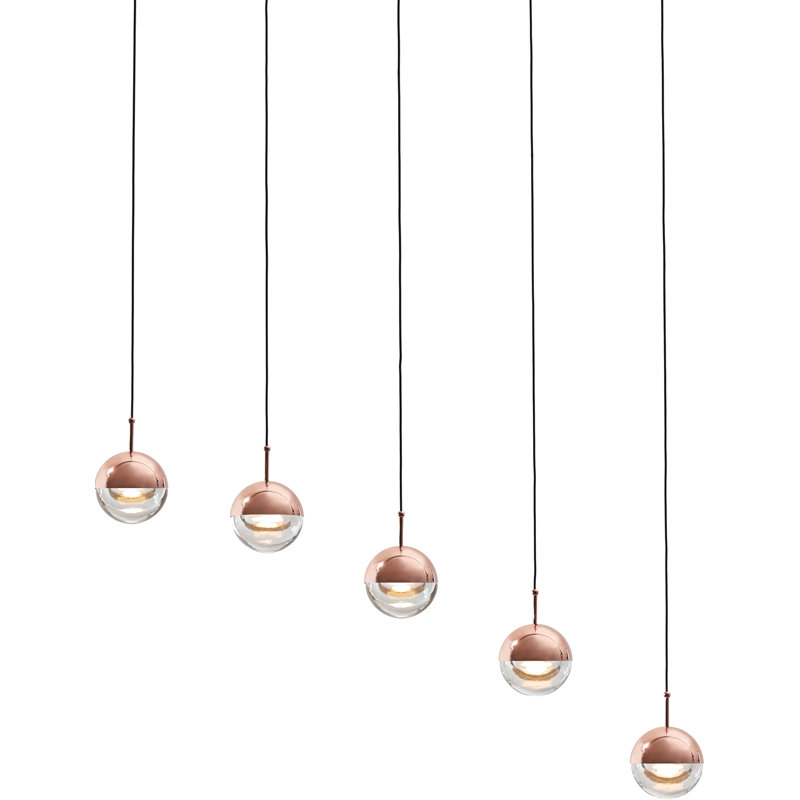 Dora 5 - Light Pendant, Copper
