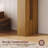 Wilborn 63"Console Table, Farmhouse Entryway Table, Narrow Wood Sofa Table
