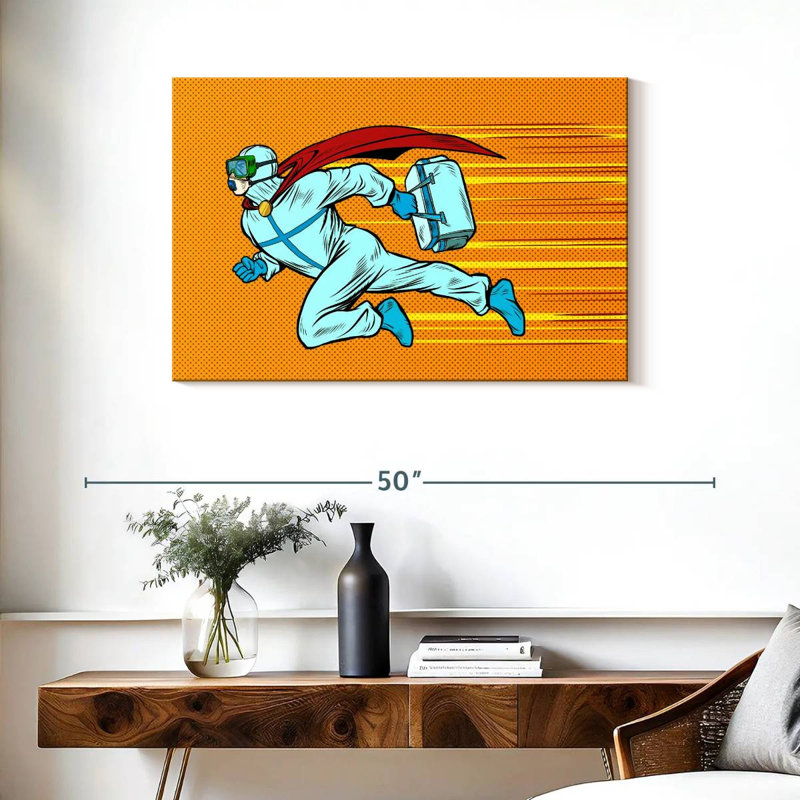 Alcaraz Superhero Doctor, H 24 po x l 36 po