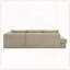 Canapé modulaire en L avec coussins double couche-1998083462