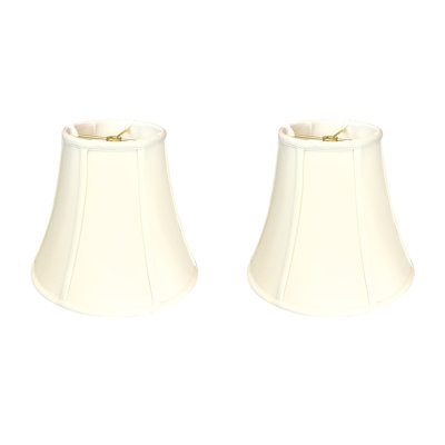 Royal Designs, Inc. BSO-704-14EG-2 True Bell Basic Lamp Shade, 7 x 14 x 11.5, Eggshell, 2-Pack