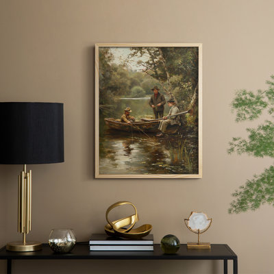 NAUTICAL Series DLxxxviii, reproduction encadrée - bois massif