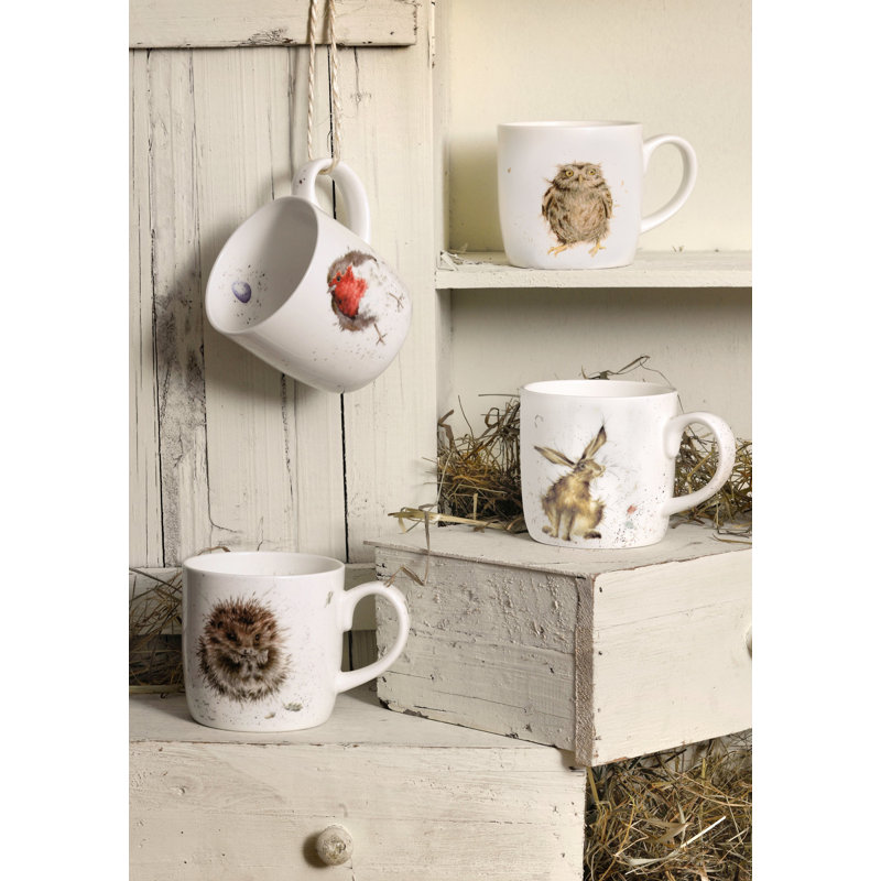 Royal Worcester Rw-Wrendale Designs Mug 14 Oz What A Hoot