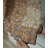 Natural Handcrafted Pleated Curtain – Saraswati Brown,Blue Lien Block Print, Light Filtering Window Drapes-842418373