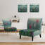 Fauteuil de chambre rembourré Flower Field