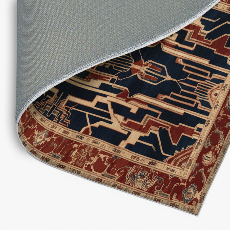 Tapis intérieur et extérieur ArtDeco, Rectangulaire 2 pi x 3 pi