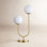 Ruby Metal Table Lamp