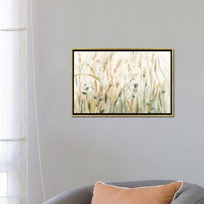 «In the Meadow», reproduction d'art sur toile encadrée