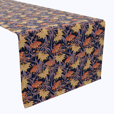 Fabric Textile Products, Inc. Table Runner, 100% Cotton, Floral 27
