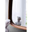 Miroir mural de 27 po x 37 po avec cadre en bois pour la maison - Convient au salon, à la salle de bain, au vestibule, à l'élégance minimaliste de la salle de bain et au rebord courbé