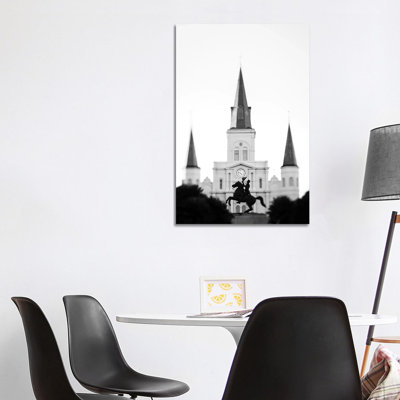Jackson Square New Orleans by Ann Hudec - Wrapped Canvas Photograph