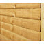 Powersheds 16 x 6ft Timber Overlap Windowless Pent Garden Shed, Double Doors