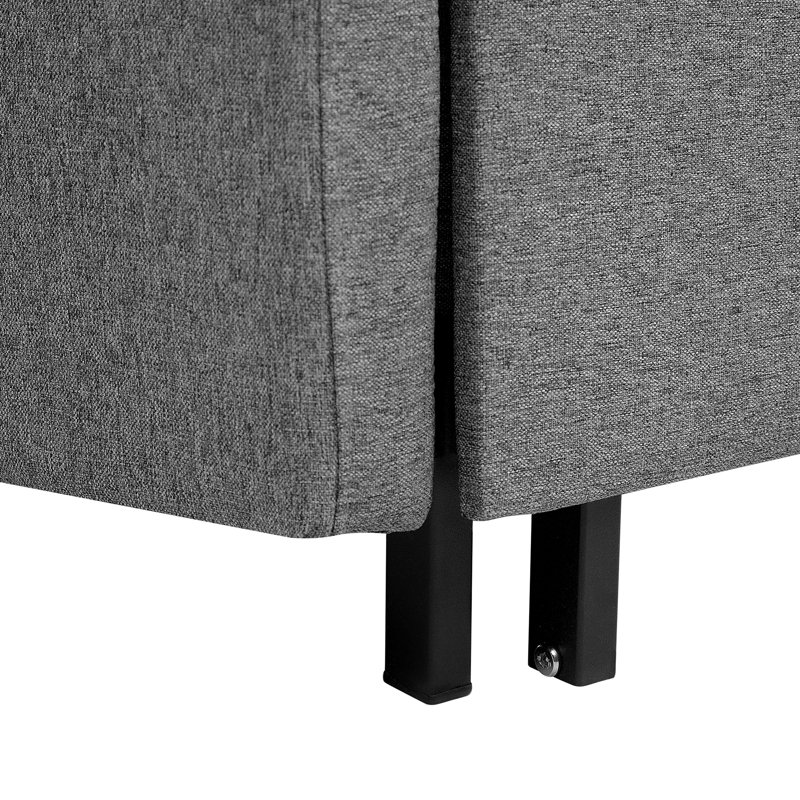 Shellplant Sofa Bed, Dark Grey