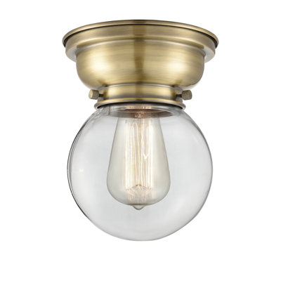 Plafonnier encastré en verre Lorri