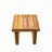 Acacia Wood Outdoor Lounge Set - Chair And Ottoman With Removable Cushions, All-Weather Outdoor Chaise Lounge/Daybed,  For Patios, Balconies, And Gardens-1472944862
