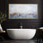 Paysage minimaliste abstrait bleu et jaune-111176068-94945995