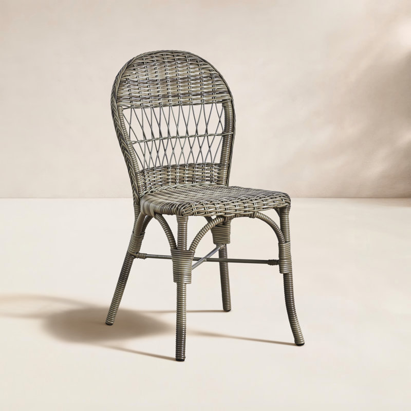 Ofelia Outdoor Dining Side Chair - Antique, Grey