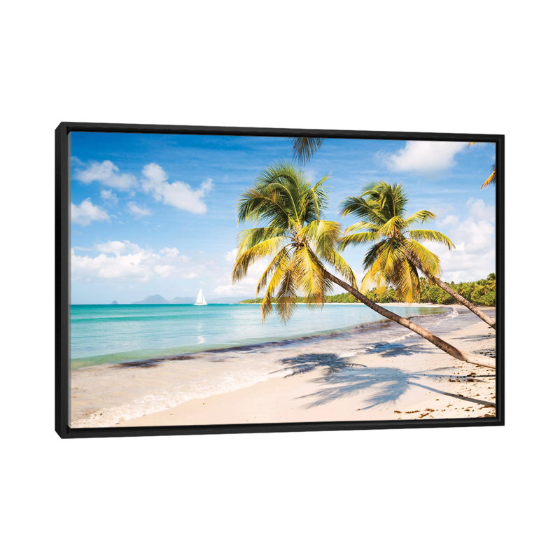 «Famous Les Salines Beach In Martinique, Caribbean» par Matteo Colombo, impression sur toile, H 18 po x l 26 po x p 1,5 po