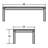 Arbnora Rectangular Outdoor Coffee Table , 48'' in. W 24'' in. D-549926927