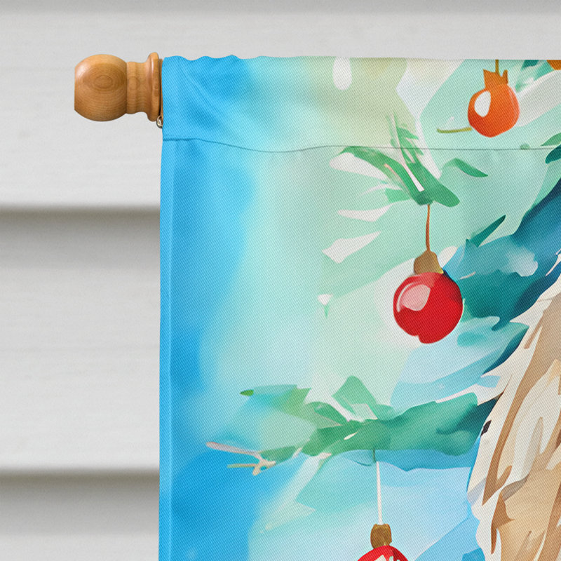 Double Sided Polyester Christmas, 40'' H x 28'' W