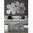 Chunk Square Silver Coffee Table