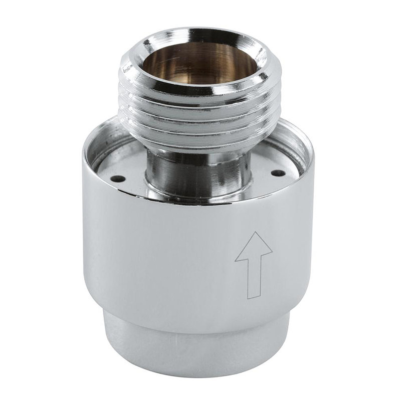 Universal 1/2-Inch Handheld Shower Inline Vacuum Breaker, StarLight Chrome