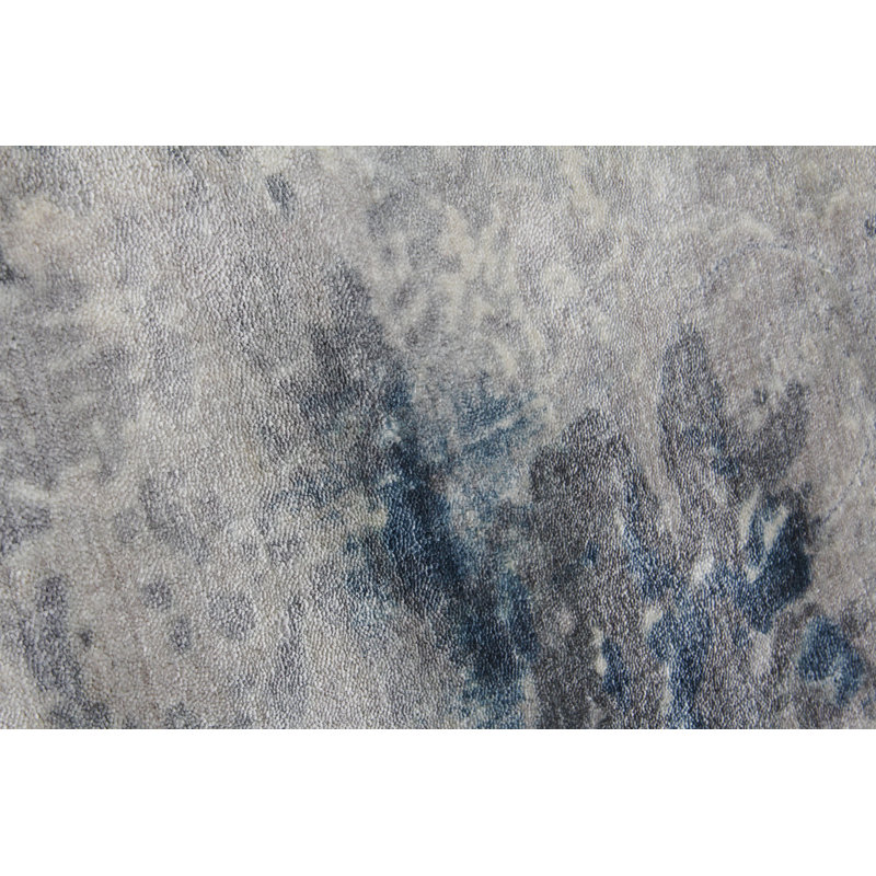 Cassina Hand-Loomed Sky Blue Area Rug, Rectangle 10' x 14'