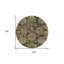 Tapis rond 8 po
