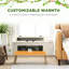 29 Gallon Reptile Tank With Air Flow System - Proper Ventilation Terrarium Customizable Layout For Enthusiasts