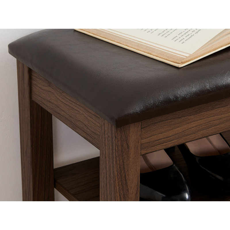 6 Pair Shoes Storage Bench