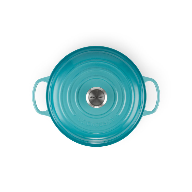 Caribbean Enameled Cast Iron 2.25 qt. Braiser with Lid