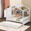 Lit de maison double Asako