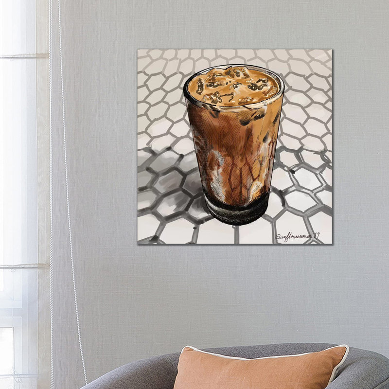 Colt 26 Espresso by Sunflowerman - Gallery-Wrapped Canvas Giclée on Canvas, 66.04 cm H x 66.04 cm W x 1.91 cm D, Canvas