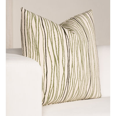 Magnolia Home Fashions Meander Artistic Stripe Accent Pillow