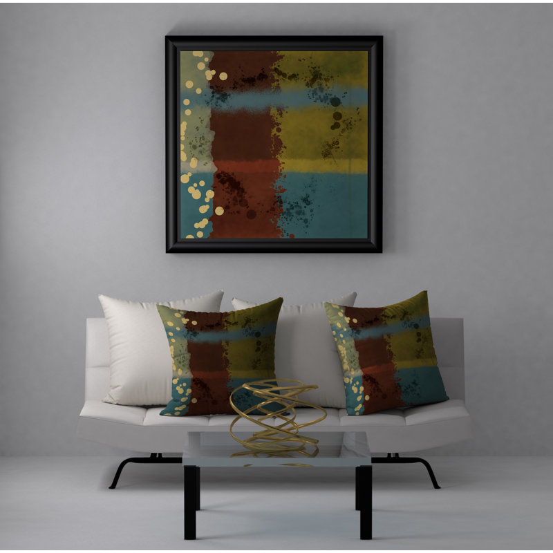 Reversible Throw Pillow, 18" x 18"