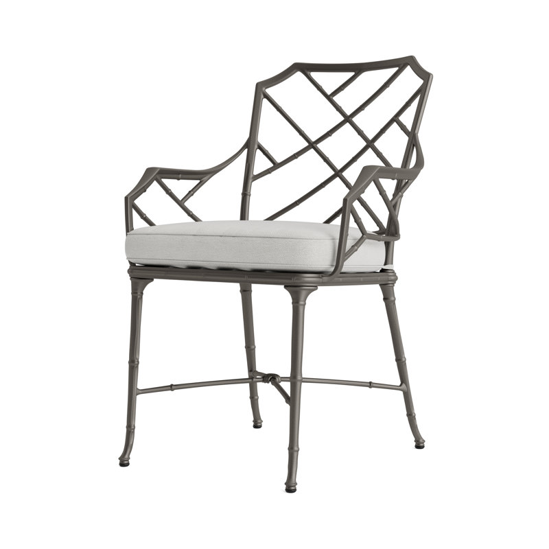 Calcutta Outdoor Dining Chair, Mica, Fusion Dove