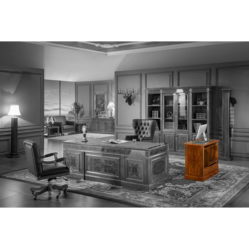 Solid Wood Executive Desk
