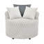 Chaise d'appoint 3D avec roulettes 3D