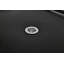 Base de douche en acrylique noir brillant avec drain central 48 "x 36" Streamline NT-2242-48BL-CR Stream, drain inclus