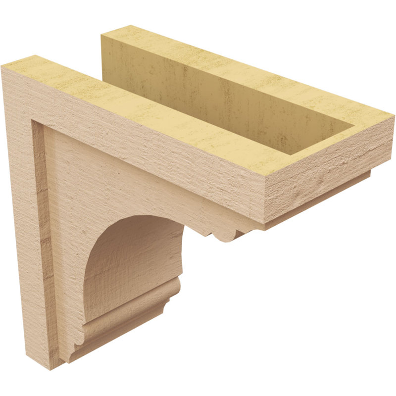 Bois de cèdre brut Warren, H 12 po x l 6 po x P 12 po