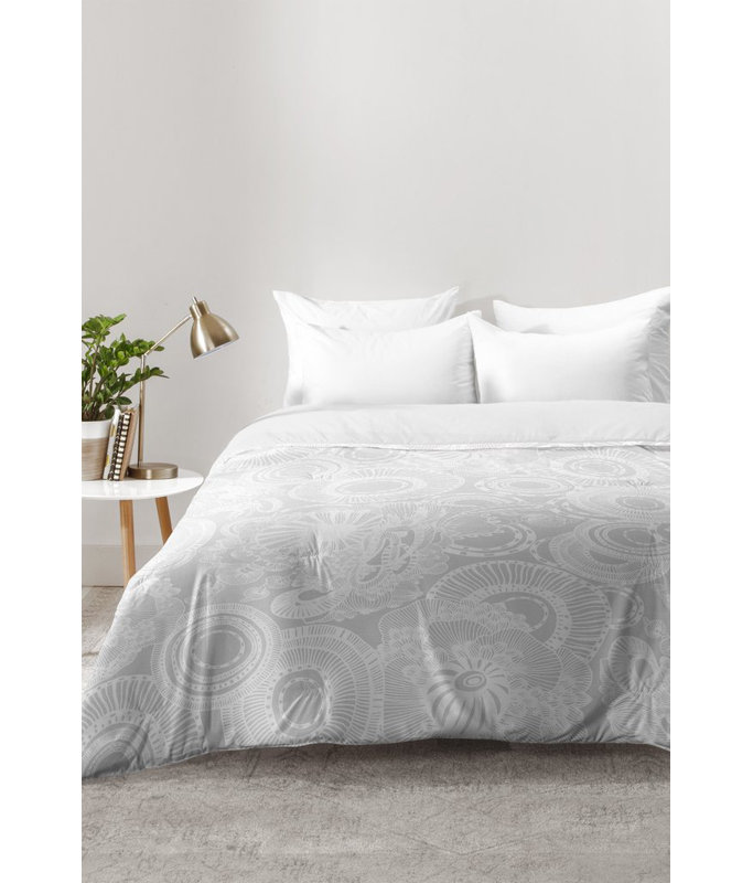 Iveta Abolina Modern & Contemporary Polyester Abstract Comforter, Full/Queen Comforter + 2 Standard Shams