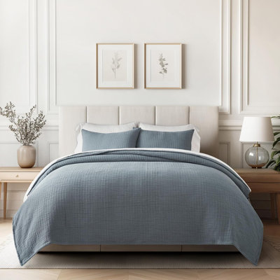 Cotton Gauze Coverlet Set