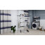 HOMCOM 4-Tier Clothes Airer Foldable with Wheels-106058041