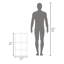 Pharmacie H 28,6 po, avec 1 porte et 3 tablettes-723750033