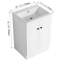 Meuble-lavabo autoportant avec lavabo en résine