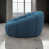 Tissu bleu sarcelle sélectionné