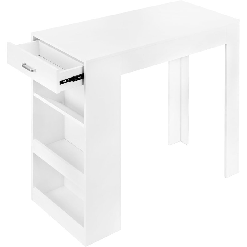 Nzinga Dining Table, White